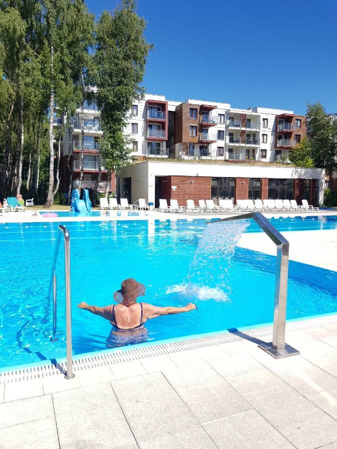 Apartament Pomaranczowy Z Basenem,Sauna-Blisko Morza. Kołobrzeg Exterior foto